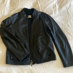 Armani collezioni 100% leather jacket